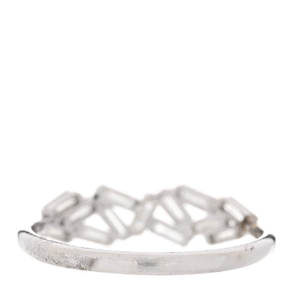 Suzanne Kalan 18K White Gold Diamond Baguette Fireworks Ring 54 6.75 3 of 7