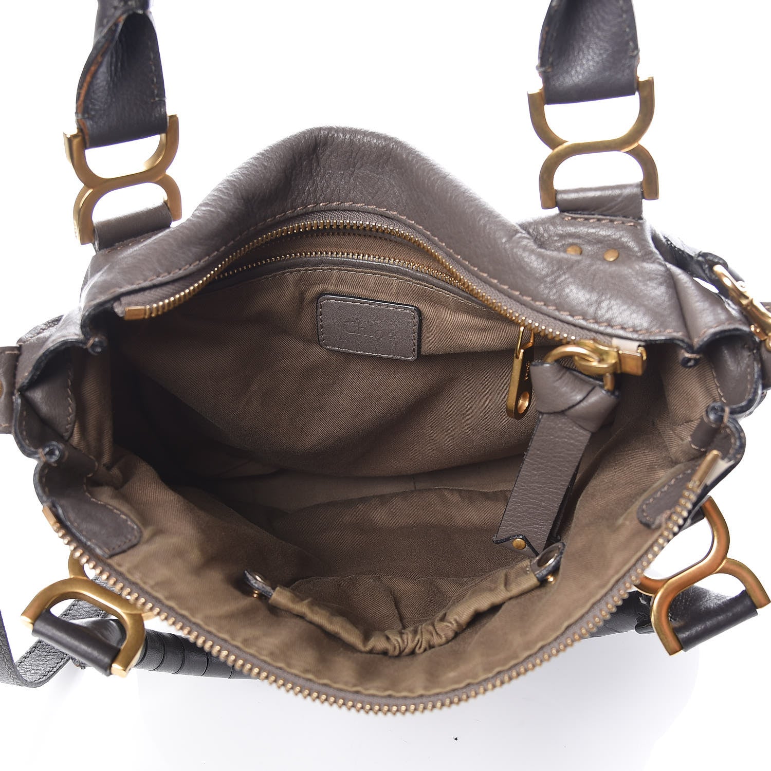 Chloe Calfskin Medium Marcie Satchel Ash 5 of 23