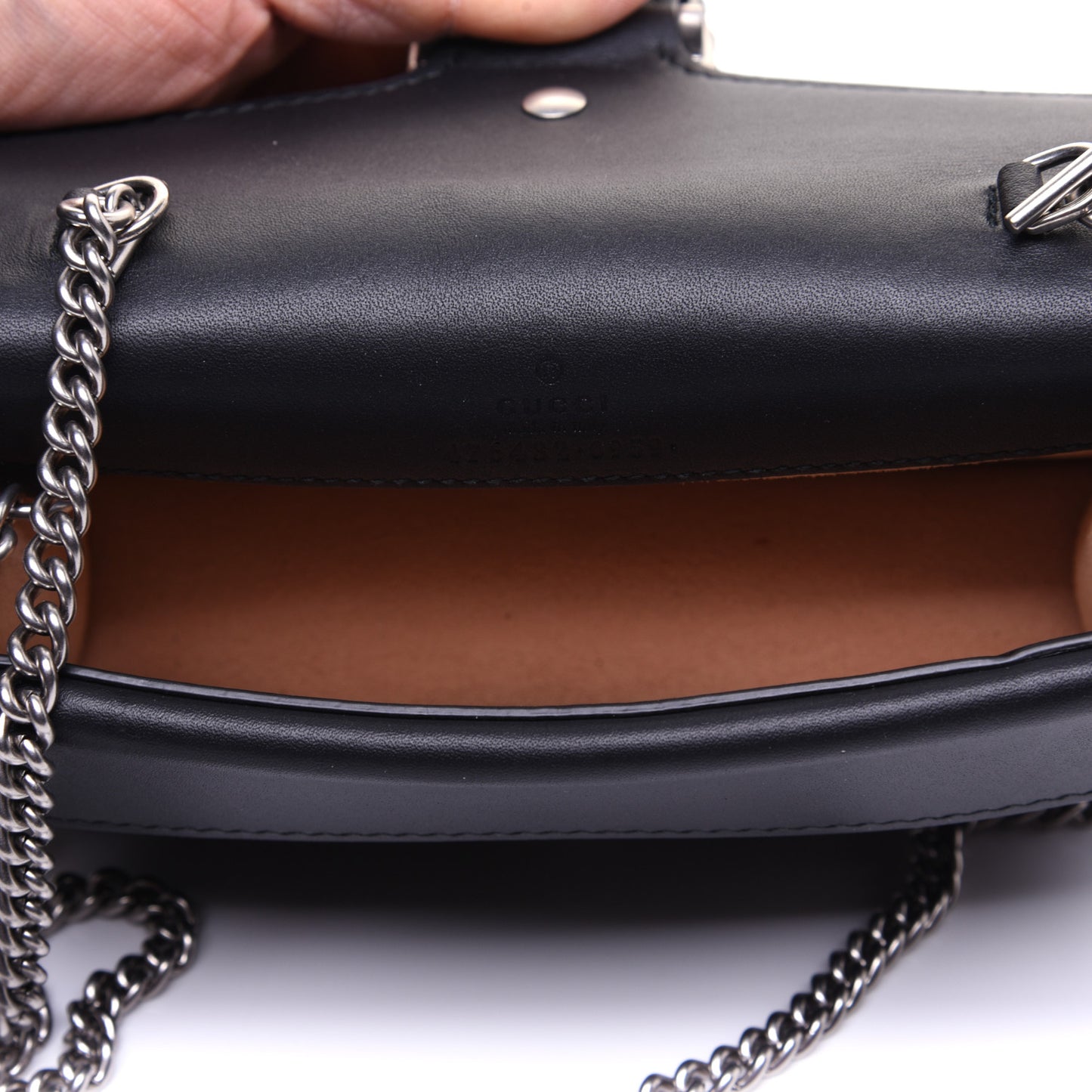 Velvet Super Mini Dionysus Shoulder Bag Black