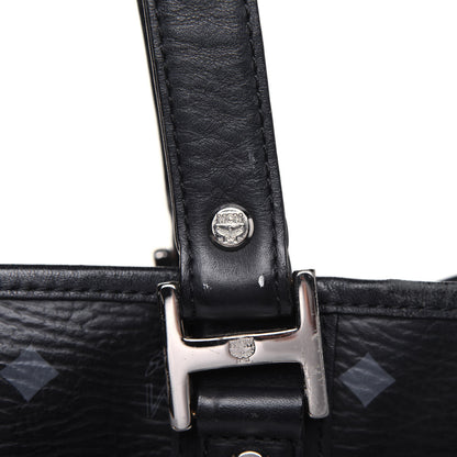 MCM Visetos Shopping Tote Black 27 of 29
