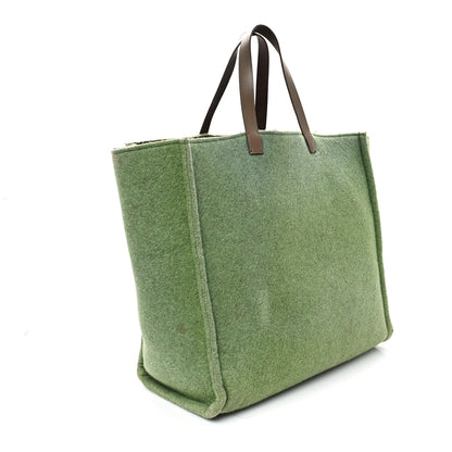 Fendi Felt Shopping Tote Green 3 of 12