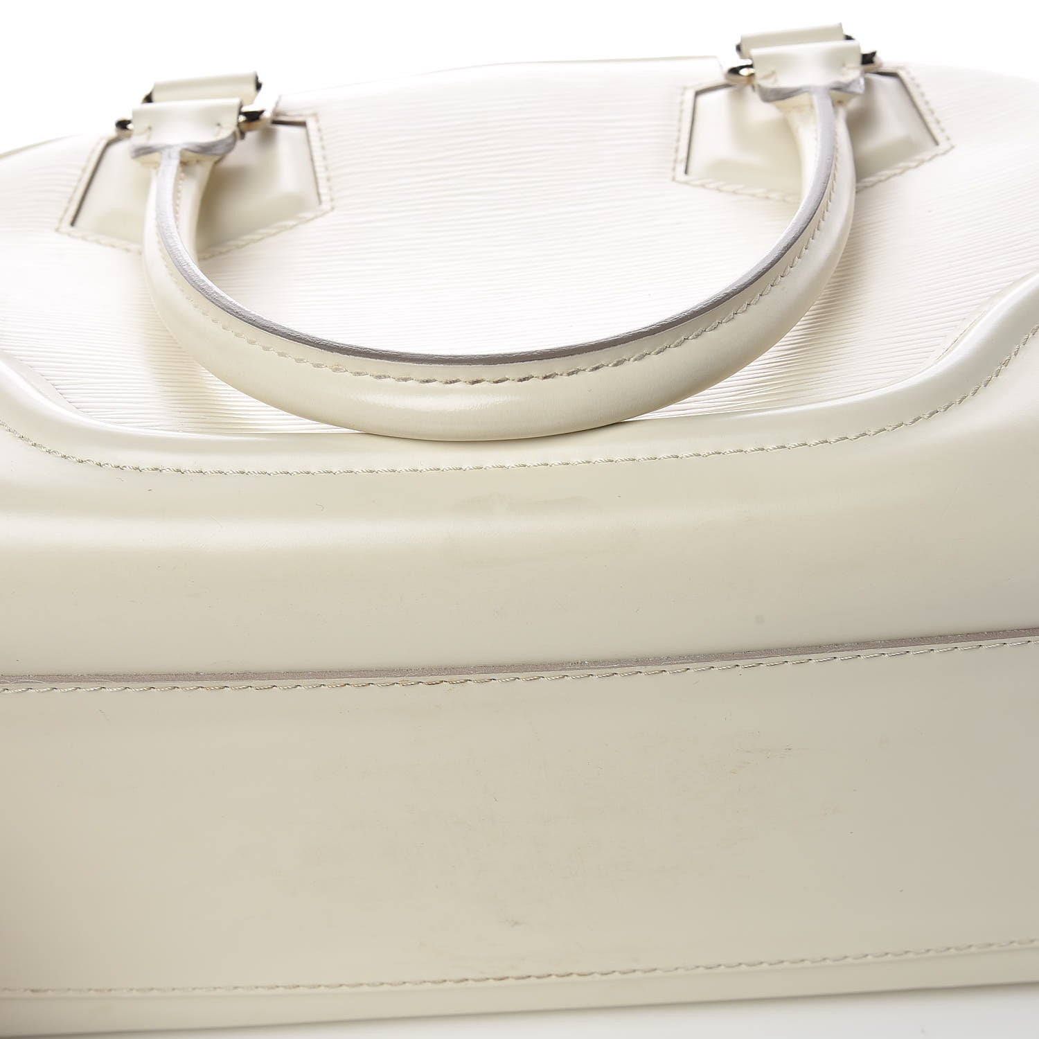 Louis Vuitton Epi Bowling Montaigne PM Ivory 17 of 23