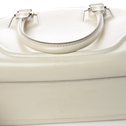 Louis Vuitton Epi Bowling Montaigne PM Ivory 17 of 23