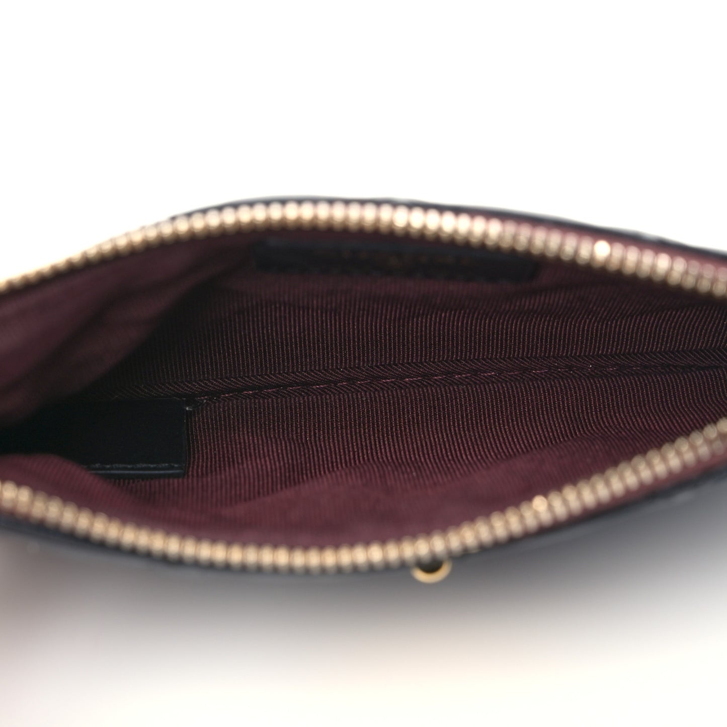 Aged Calfskin Quilted Small Reissue Cosmetic Case Black