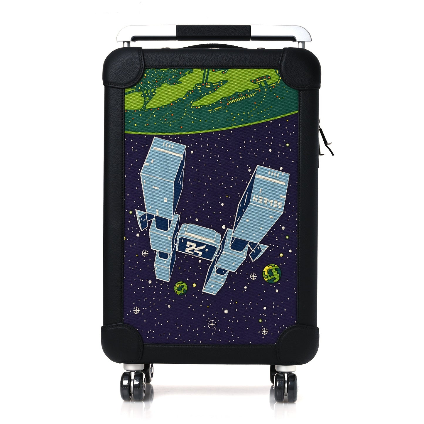 Militaire Sport Canvas Taurillon Regate R.M.S. Trolley Case Luggage