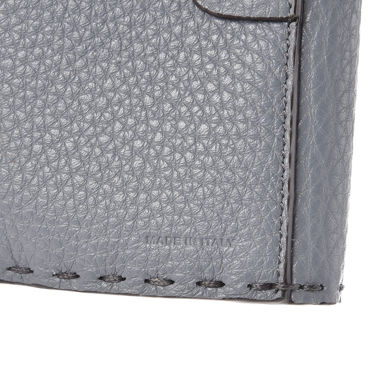 Fendi Cuoio Romano Selleria Medium Peekaboo Wallet Nube 9 of 12