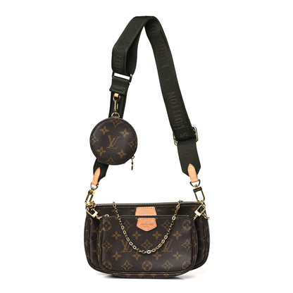 Louis Vuitton Monogram Multi Pochette Accessories Kaki 1 of 10