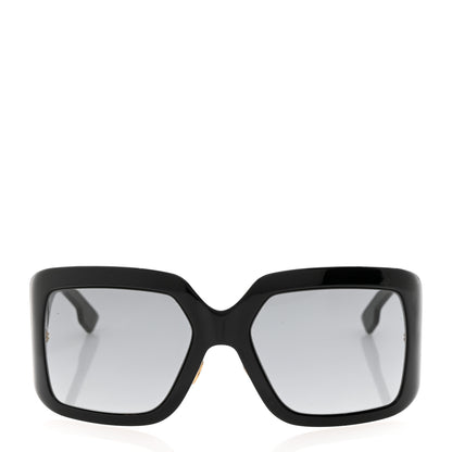 Christian Dior Acetate DiorSo Light 2 Shield Sunglasses Black 2 of 8