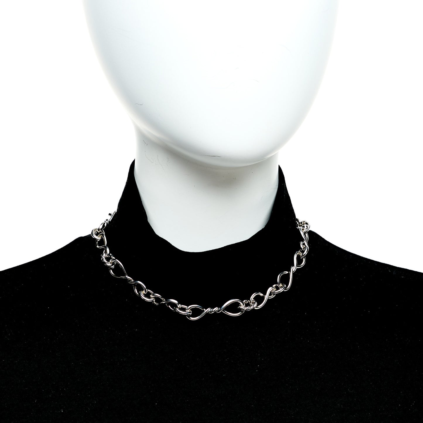 Sterling Silver Continuance Chain Necklace