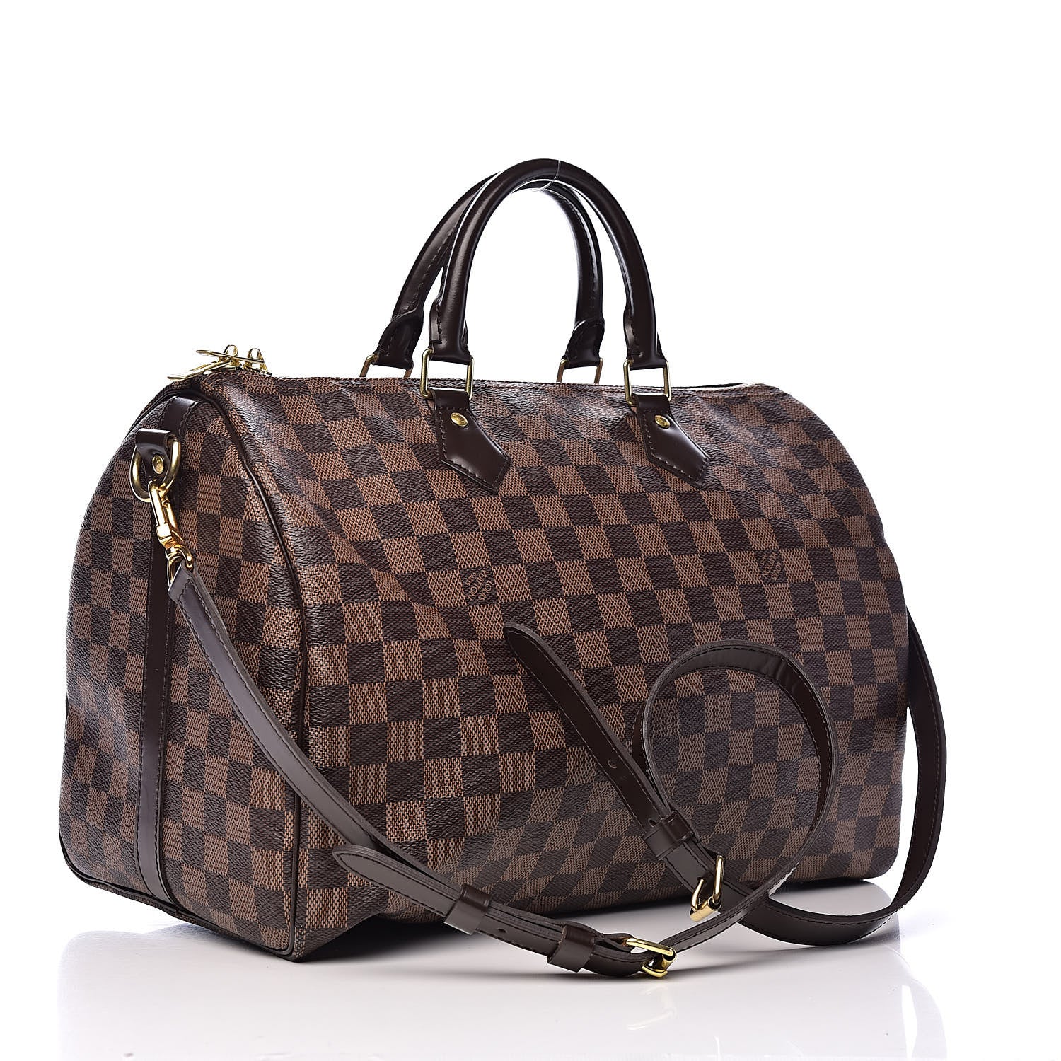 Louis Vuitton Damier Ebene Speedy Bandouliere 35 3 of 12