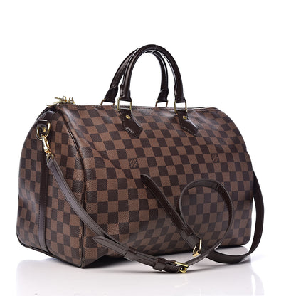 Louis Vuitton Damier Ebene Speedy Bandouliere 35 3 of 12