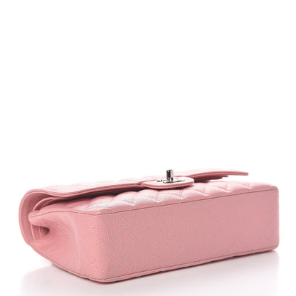 Chanel Caviar Quilted Medium Double Flap Pink 4 of 11