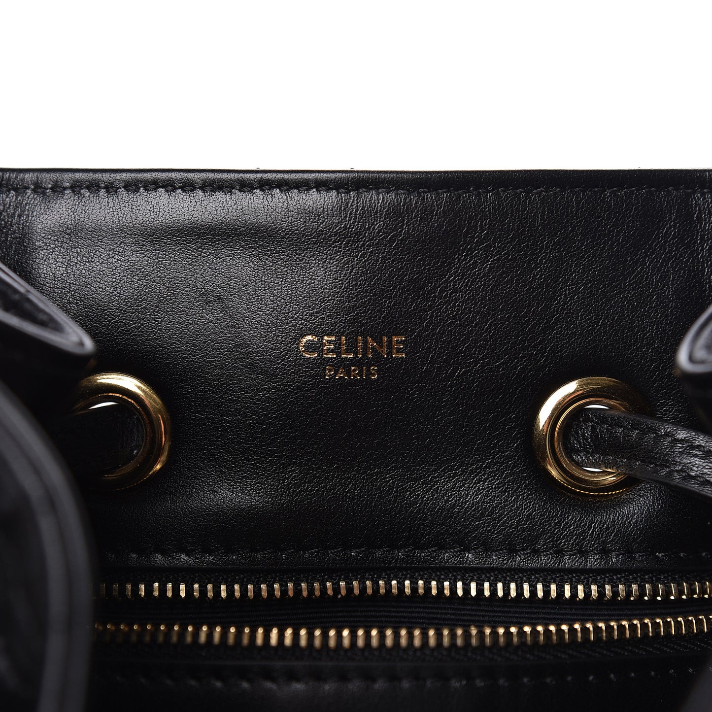 Calfskin Quilted Small C Backpack Black