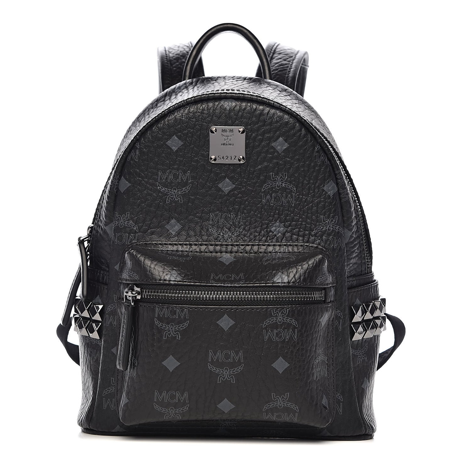 Visetos Side Stud Mini Stark Backpack Black