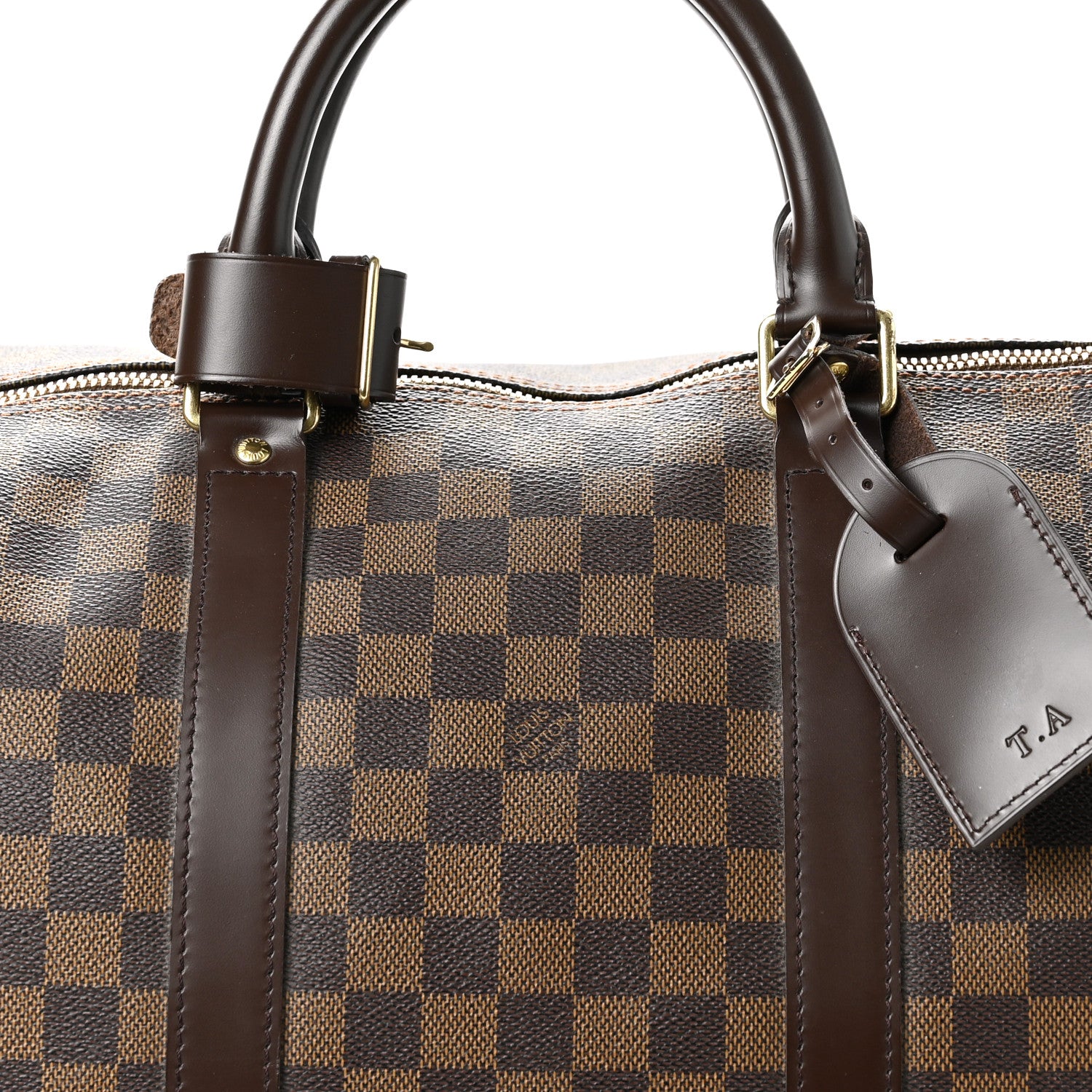 Louis Vuitton Damier Ebene Keepall 50 8 of 11
