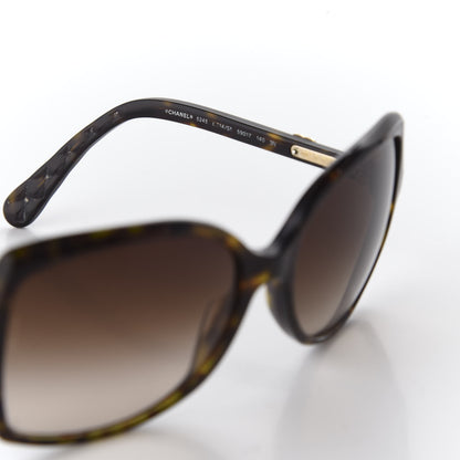 Chanel Square CC Logo Sunglasses 5245 Tortoise 6 of 9