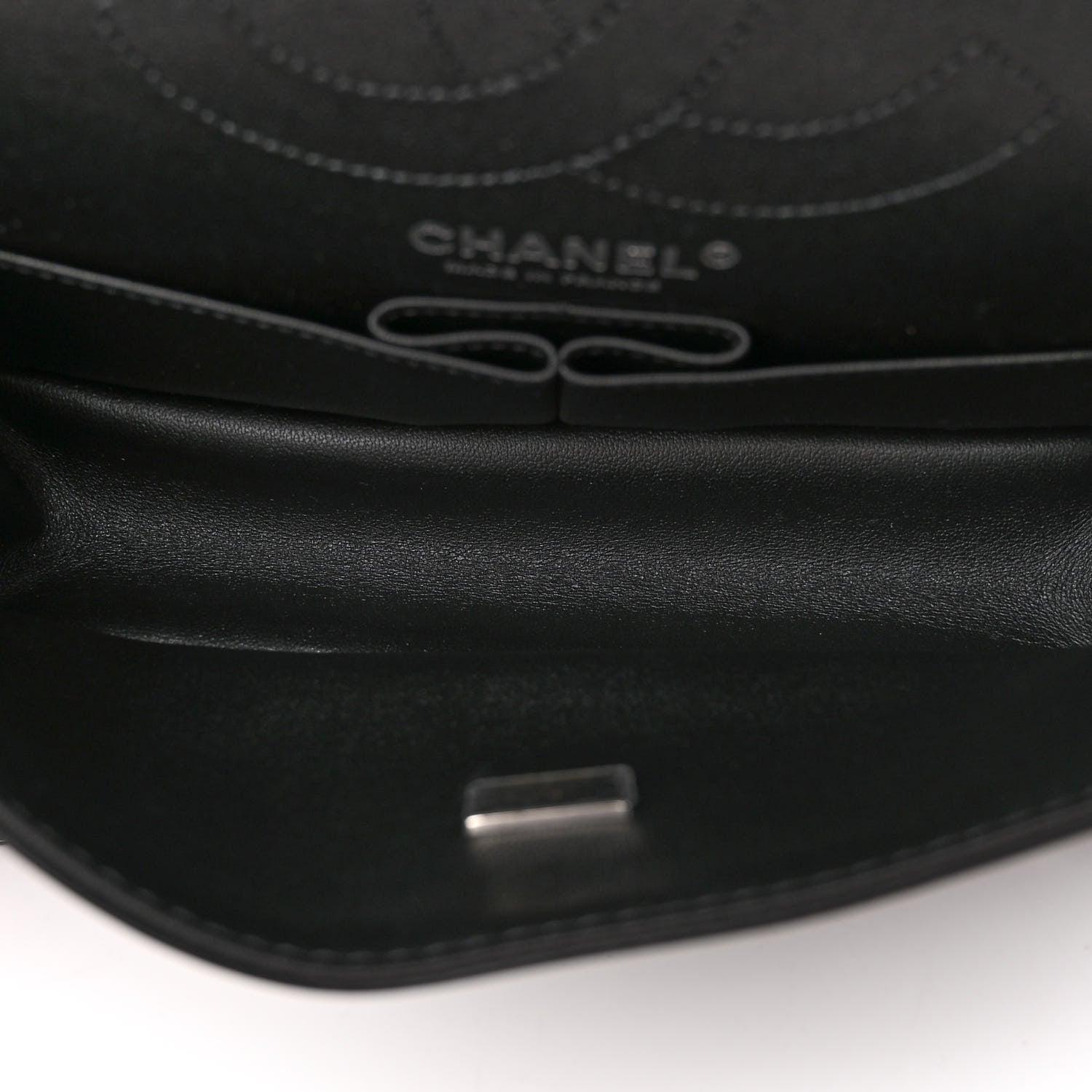 Chanel Patent Calfskin Quilted 2.55 Reissue 225 Flap So Black 5 of 10