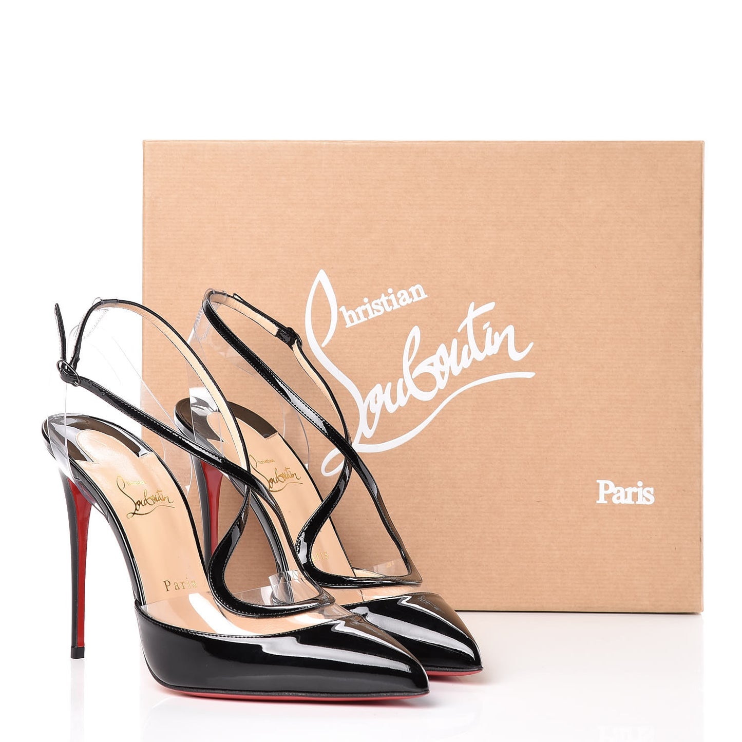 Patent PVC Cupidetta 100 Pumps 40 Black