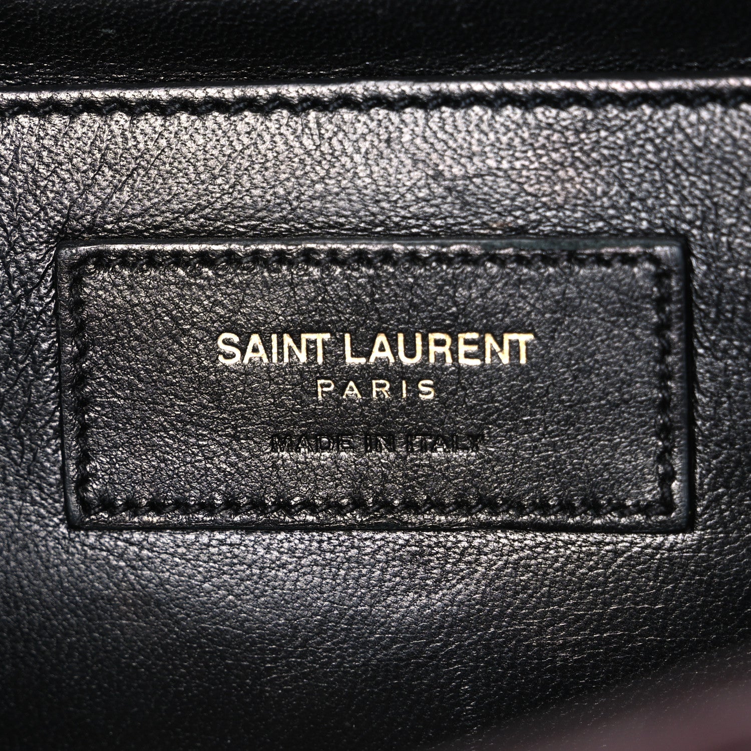 Saint Laurent Lambskin Matelasse Chevron Medium Monogram Satchel Amaranto 6 of 11
