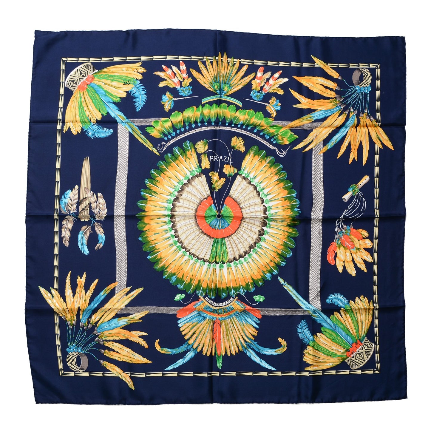 Silk Brazil Scarf 90