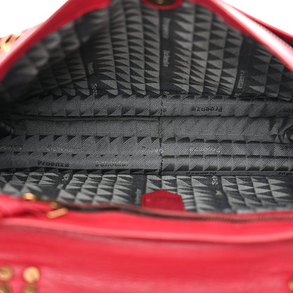Proenza Schouler Lambskin Medium PS1 Satchel Raspberry 5 of 12