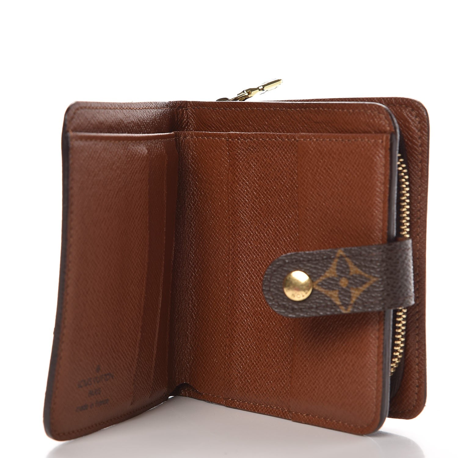 Louis Vuitton Monogram Compact Zippe Zipped Wallet 5 of 9