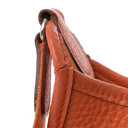 Hermes Taurillon Clemence Vespa  PM  Orange 14 of 14