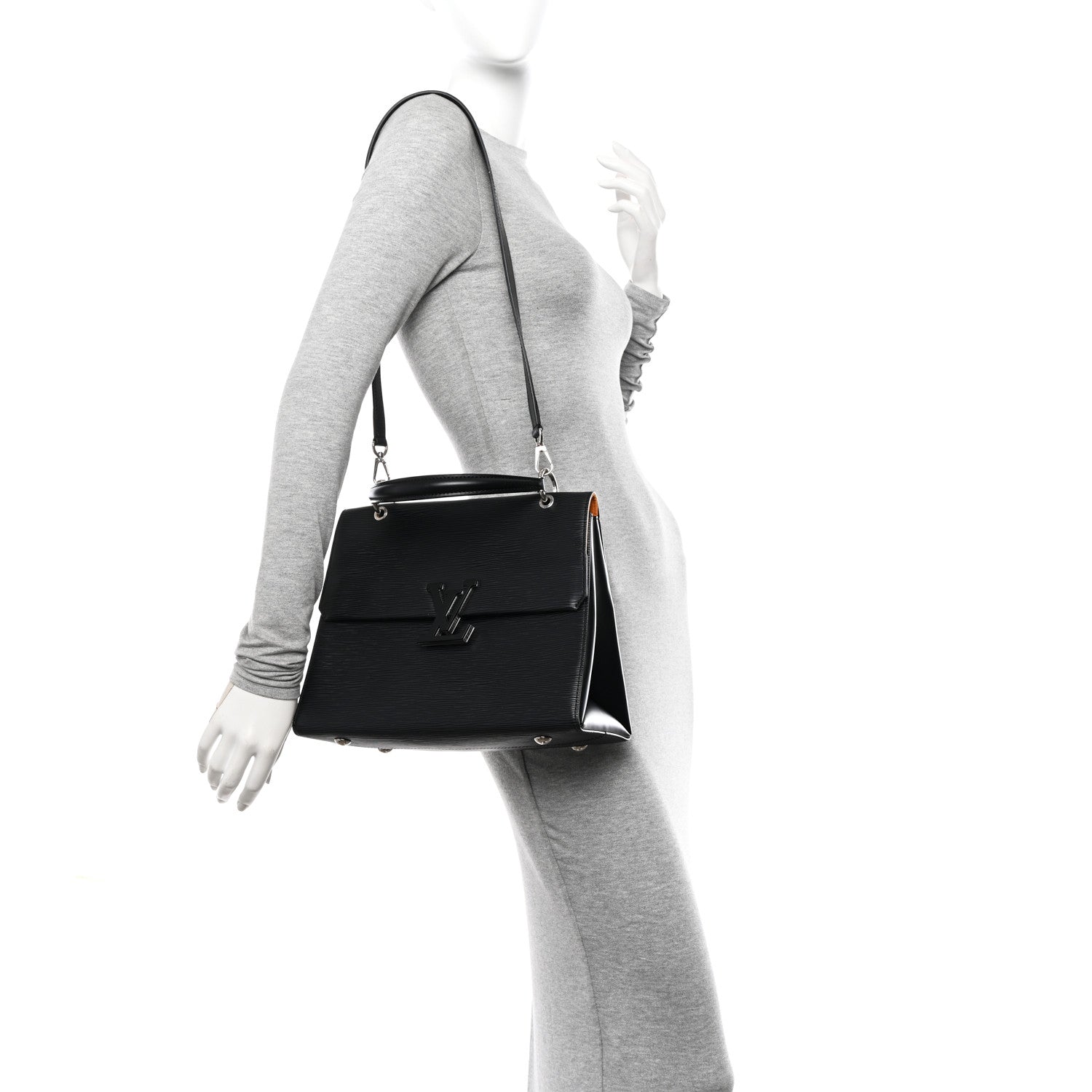 Louis Vuitton Epi Grenelle MM Black 2 of 10