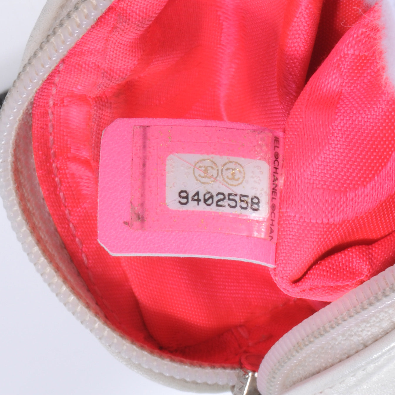 Chanel Calfskin Quilted Cambon Small Messenger White Black 6 of 8