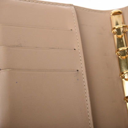 Louis Vuitton Vernis Small Ring Agenda Cover Marshmallow 9 of 11