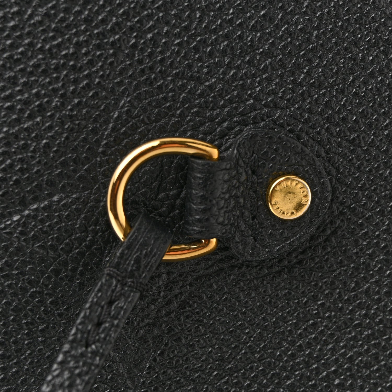 Louis Vuitton Empreinte Monogram Giant Neverfull MM Black 22 of 25