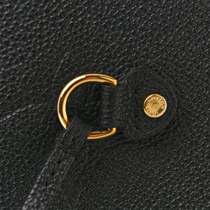 Louis Vuitton Empreinte Monogram Giant Neverfull MM Black 22 of 25