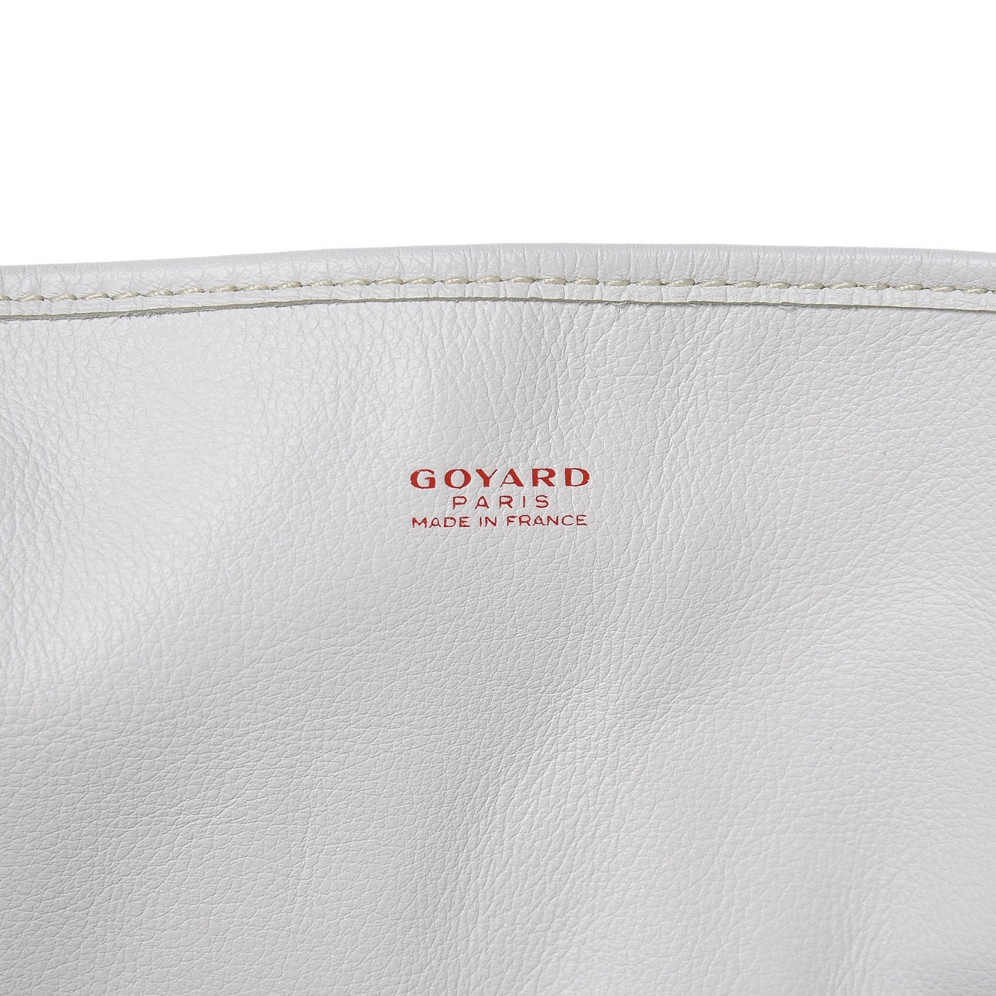 Goyardine Reversible Anjou GM White