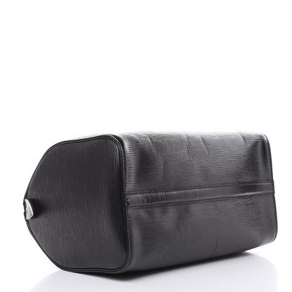Louis Vuitton Epi Speedy 30 Black 4 of 19