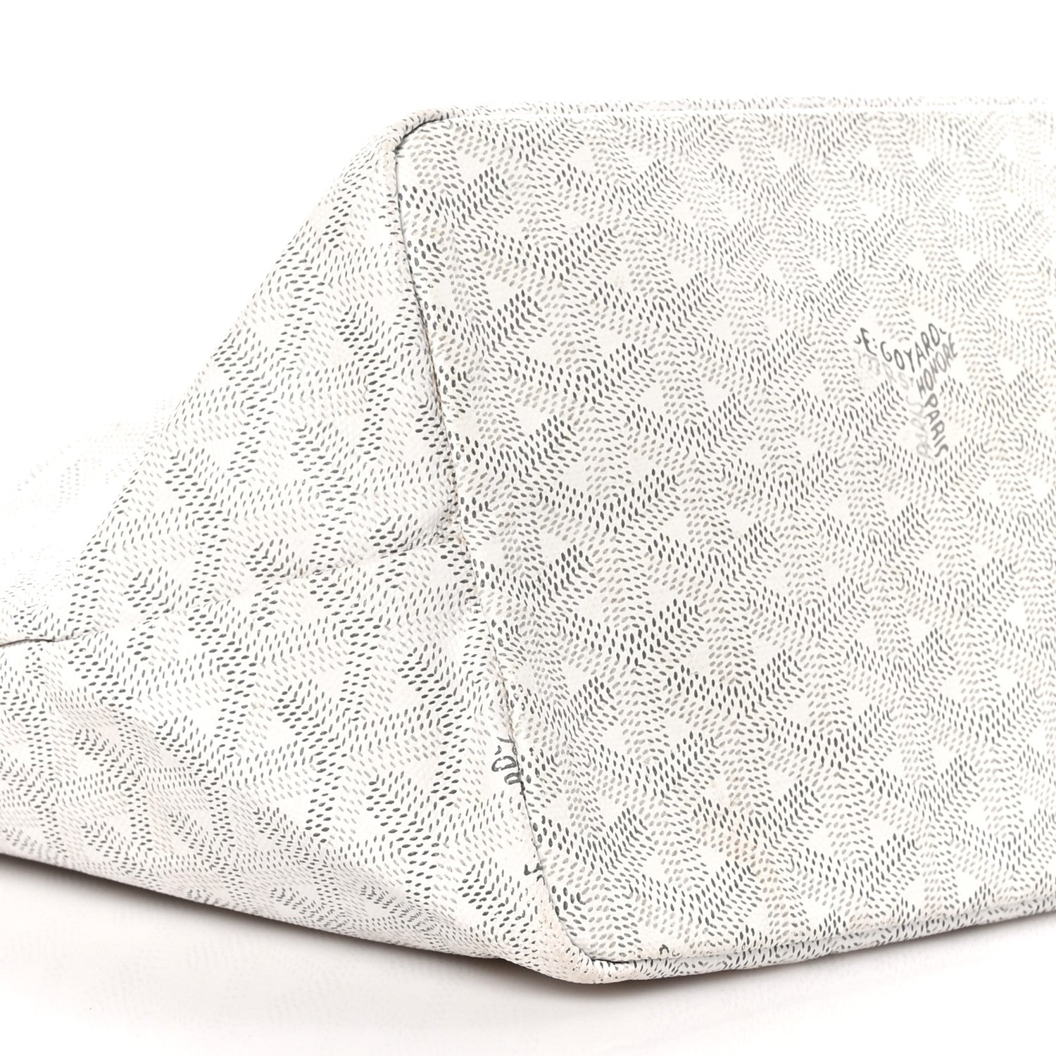 Goyard Goyardine Saint Louis PM White 9 of 13