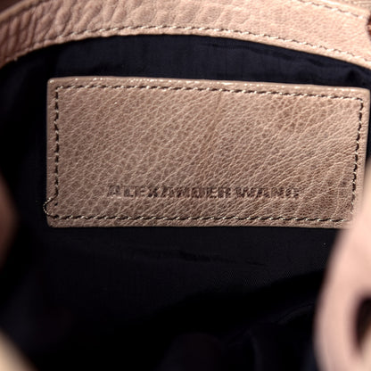 Alexander Wang Pebbled Lambskin Diego Bucket Bag Latte Rose Gold Hardware 6 of 8