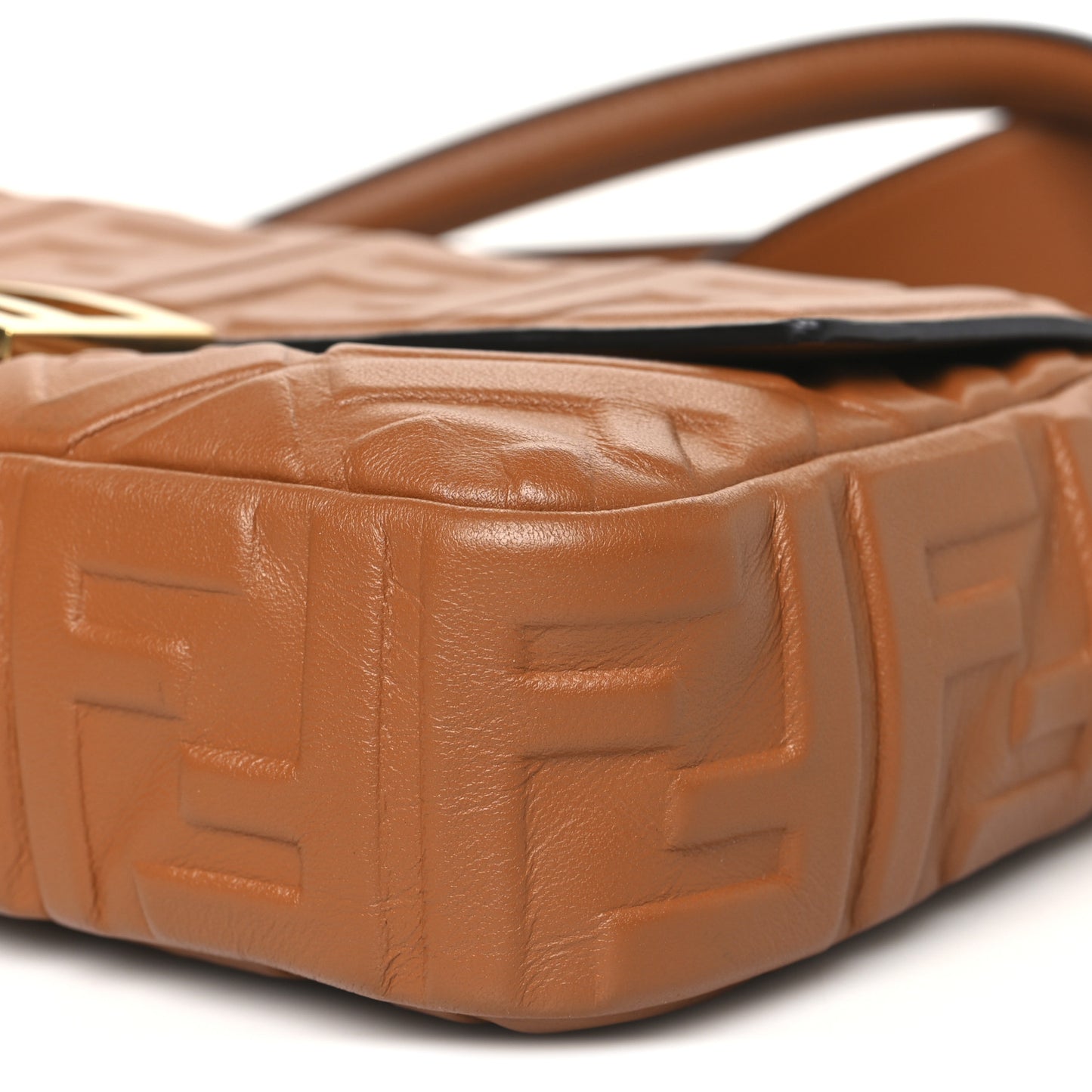 Nappa FF 1974 Embossed Baguette Coloniale