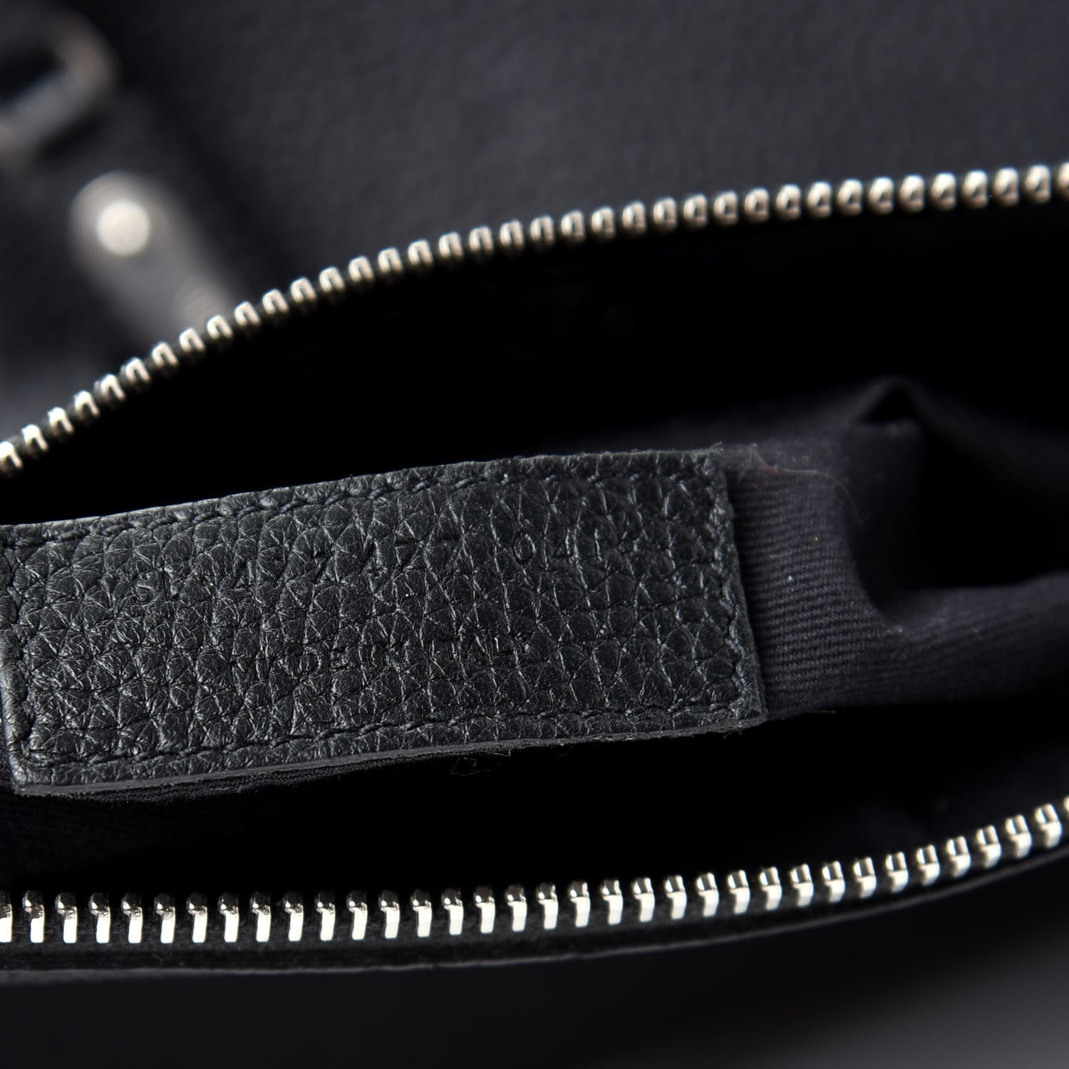 Saint Laurent Grained Calfskin Baby Sac De Jour Souple Black 9 of 9