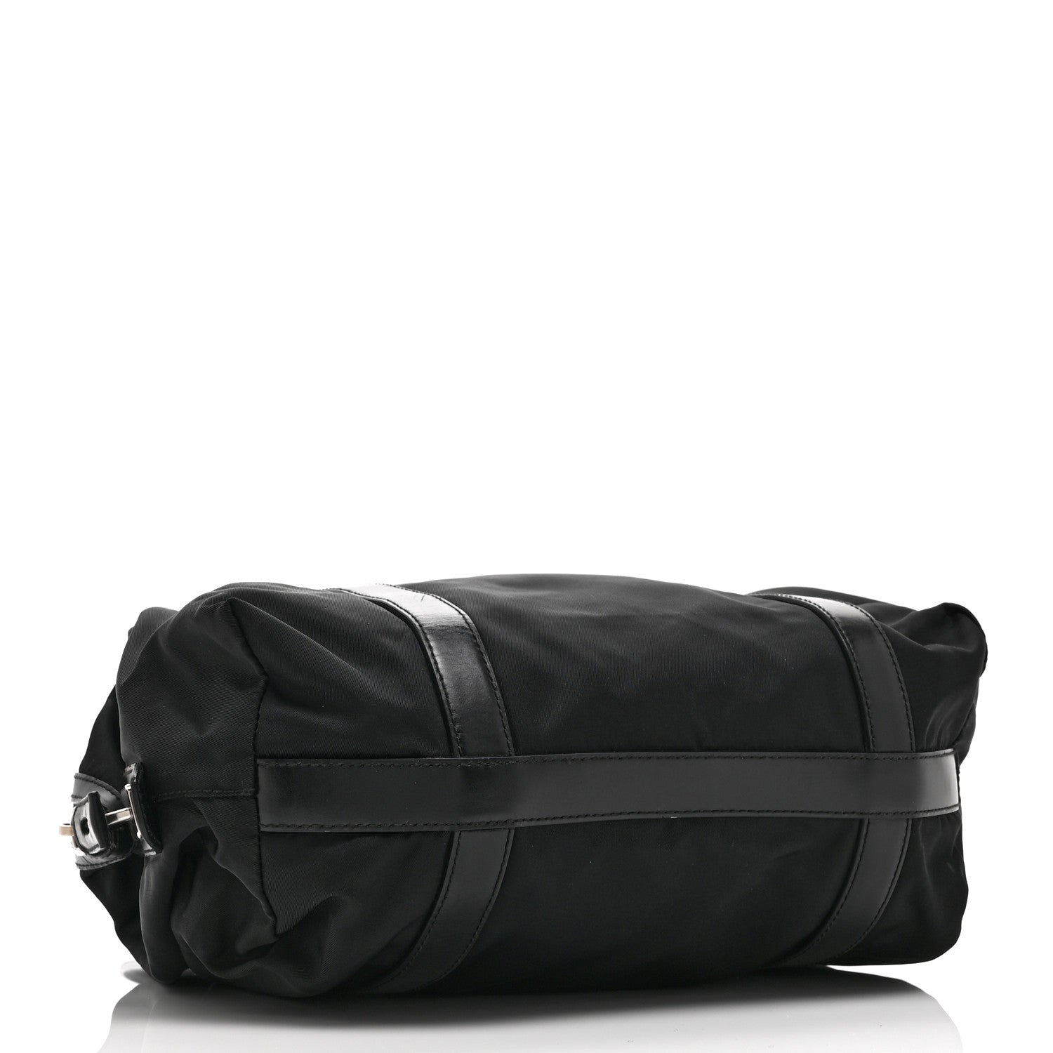 Prada Tessuto Nylon Saffiano Tote Black 4 of 10
