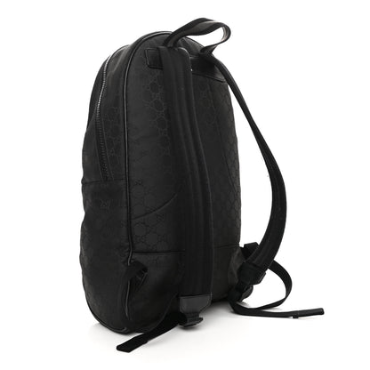 Gucci Nylon Monogram Slim Backpack Black 3 of 11