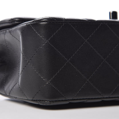 Chanel Lambskin Quilted Mini Rectangular Flap Black 5 of 10
