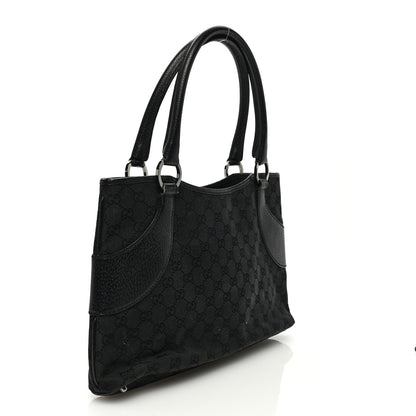 Gucci Monogram Shoulder Bag Black 3 of 12