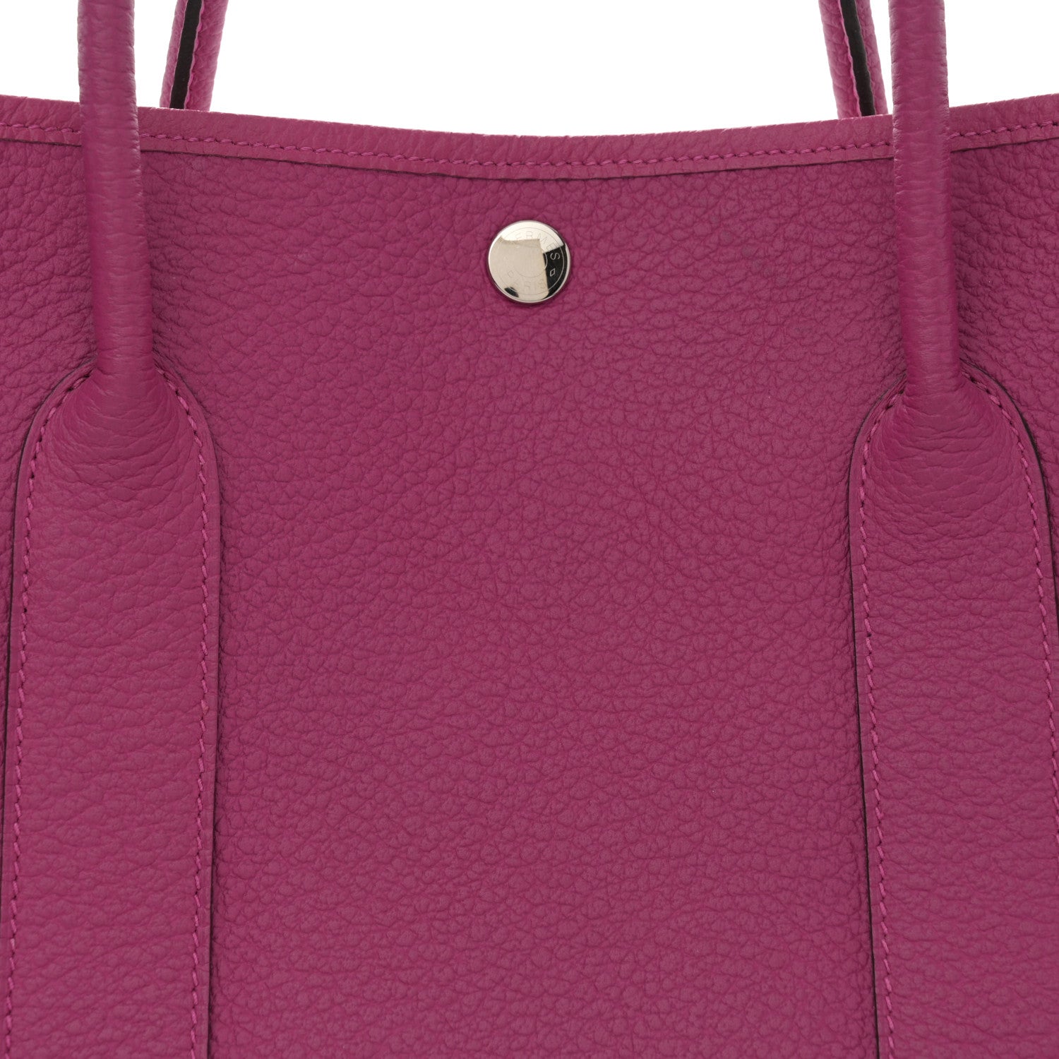 Hermes Vache Country Garden Party MM 36 Rose Pourpre 9 of 11