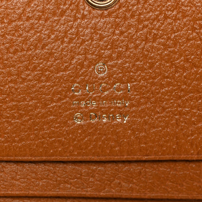 Gucci X DISNEY Mini Vintage GG Supreme Monogram Mickey Mouse Card Holder Wallet Beige Vintage Sun Oil 6 of 11