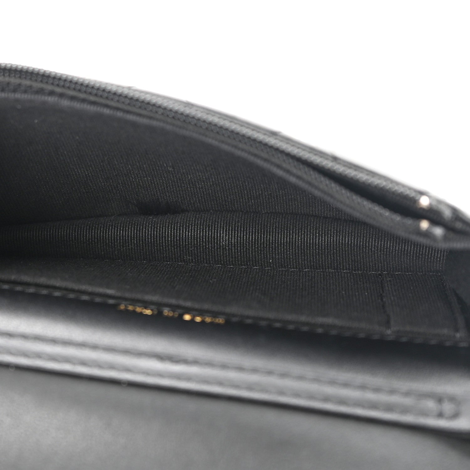 Chanel Calfskin Quilted Maxi Pearls Clutch With Chain Black 5 of 12