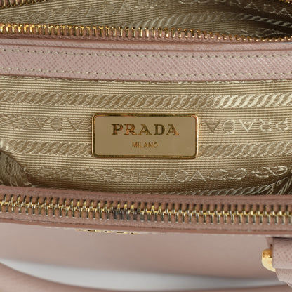 Prada Saffiano Small Galleria Double Zip Tote Cammeo 6 of 14