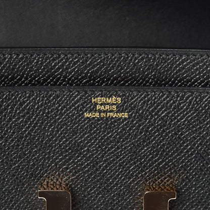 Hermes Epsom Constance Long Wallet Black 6 of 8