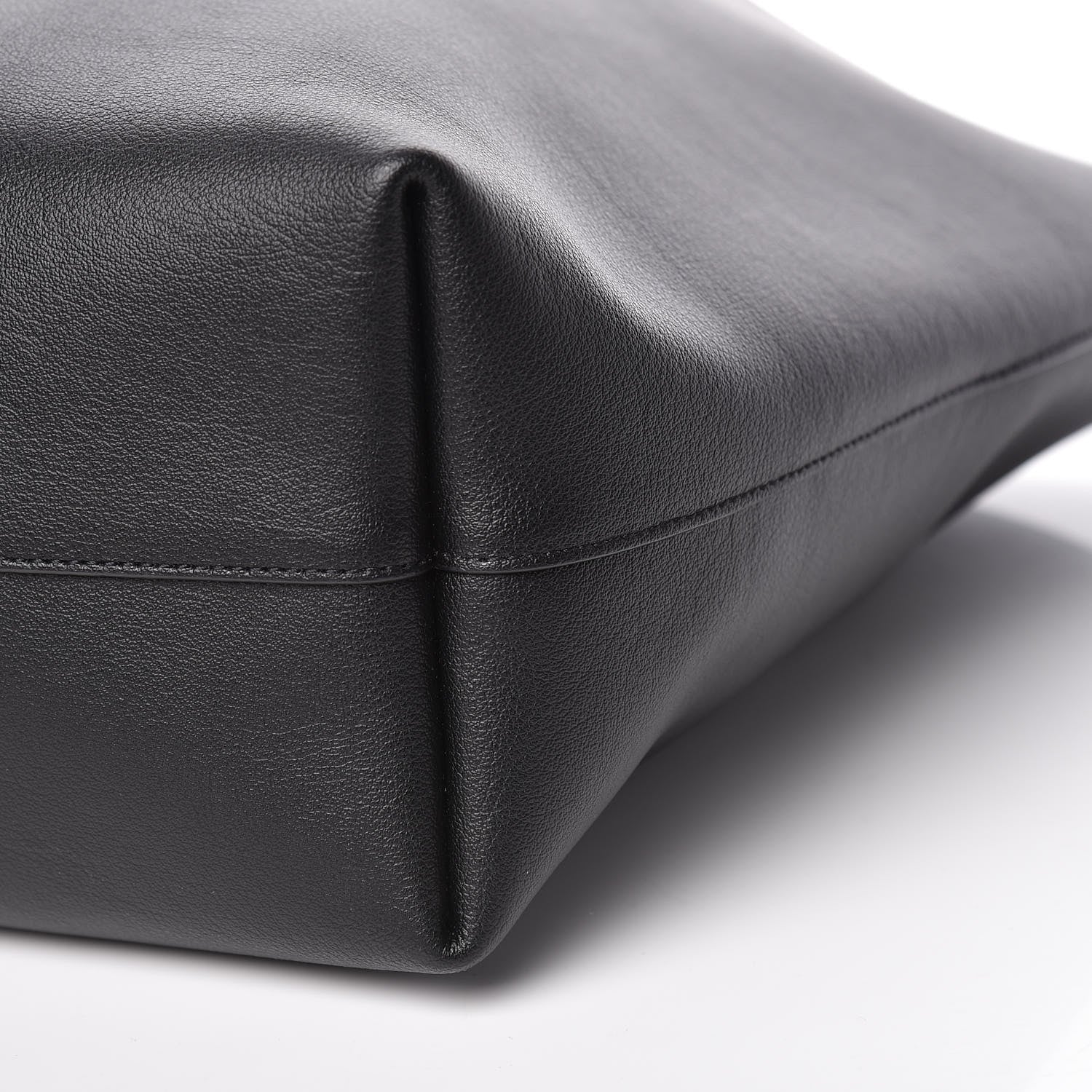 Saint Laurent Calfskin Large Shopping Tote Black 11 of 11
