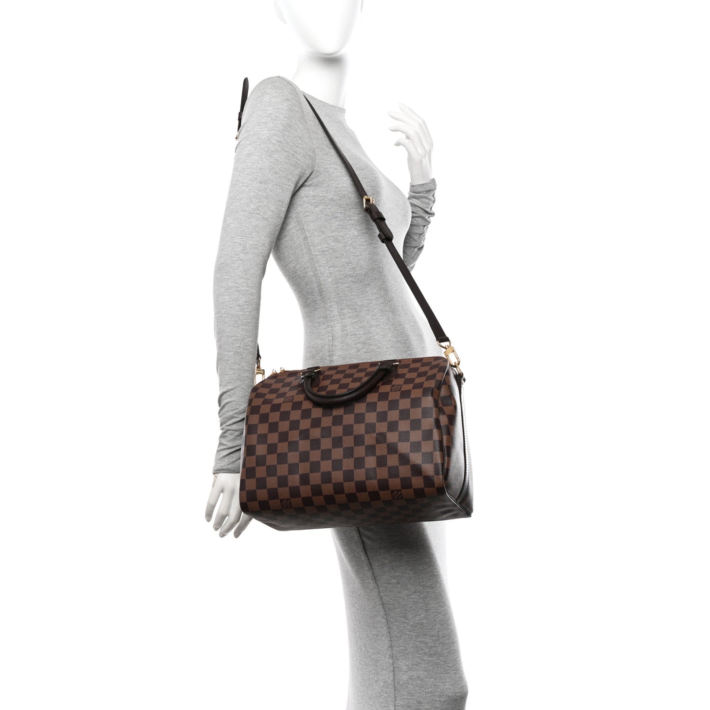 Damier Ebene Speedy Bandouliere 30
