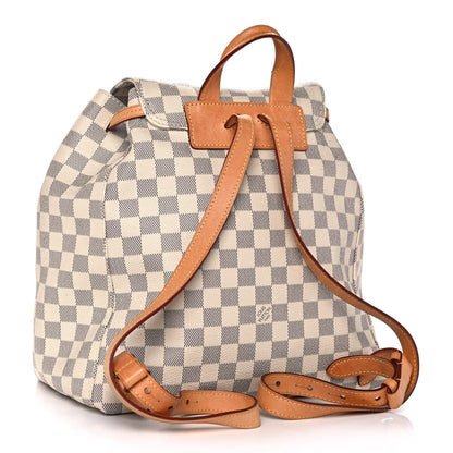 Louis Vuitton Damier Azur Sperone Backpack 3 of 14